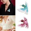 Playful Bird Brooch Lapel Pin Charming Bird Brooch Pin for Backpacks and Apparel Unique Gift for Friend and Family