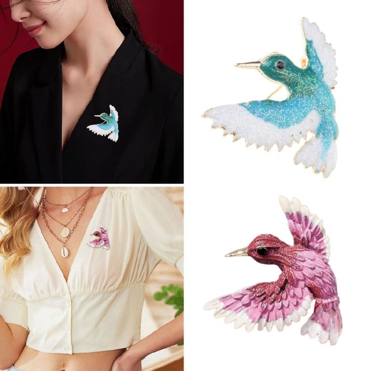 Playful Bird Brooch Lapel Pin Charming Bird Brooch Pin for Backpacks and Apparel Unique Gift for Friend and Family