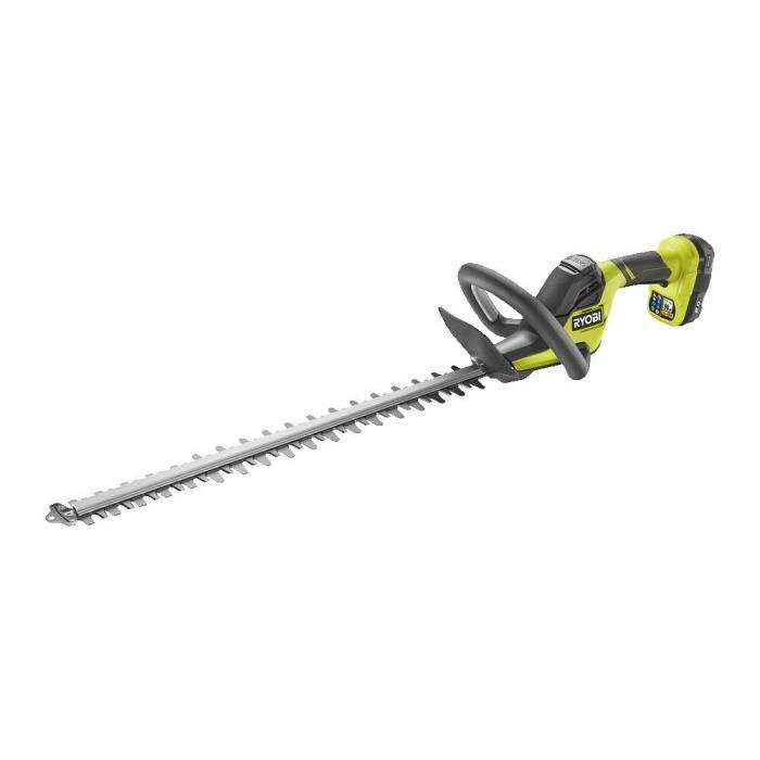 RYOBI - Taille-haies LINEA 18V - Lames 55 Cm - HedgeSweep™ - 1 Batterie Lithium+ 18V 2,0 Ah Et 1 Chargeur 1,5 A - RY18HT55A-120