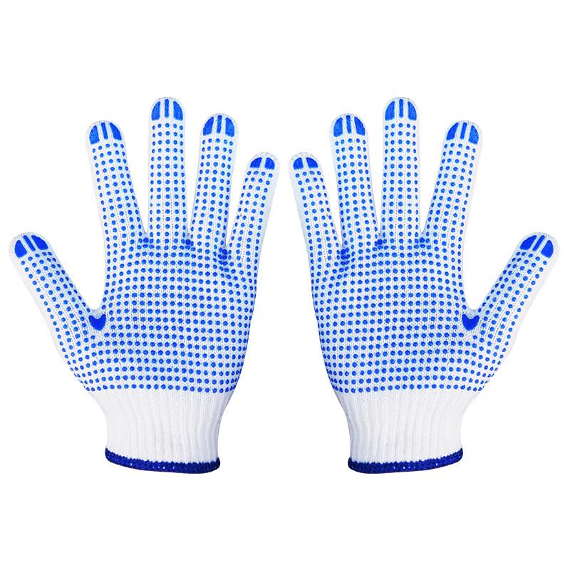 Fuant Anti-slip Dotted Work Gloves (12 Pairs/Pack) 720g