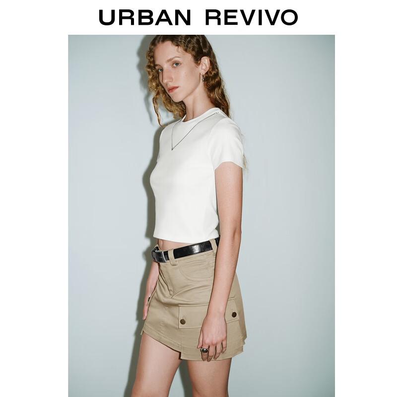 UR Women's Detachable Chain Short Sleeve T-shirt