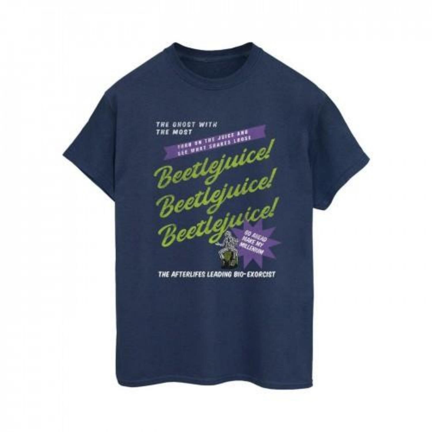 Beetlejuice Womens_Ladies Make My Millenium Boyfriend T-Shirt S чёрный
