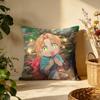 Stylish Rruri Rocksed Cushion Cover Versatile DoubleSided Pillow Case Fit for Sofa Bed Car  Daily Decor