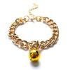 Hunde Training Halsband Katze Haustiere Cuban Link Dicke Kette Halskette Gold 6/8/10 Zoll