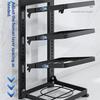 Organizer Regolabile per Pentole, Scaffale in Acciaio Inossidabile per Cucina, Organizzatore Multi-Livello per Pentole e Padelle Domestiche per la Cucina