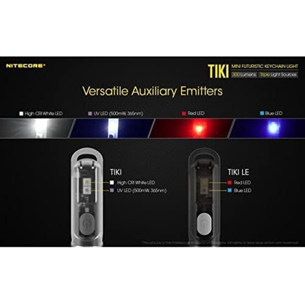 Nitecore LE Rechargeable LED Key Light Tiki/Tiki