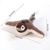 Cat Interactive Toy Chirping Bird , 500mAh Rechargeable Interactive Flapping Chirping Bird Cat Toy  Smart Simulation Bird Toy