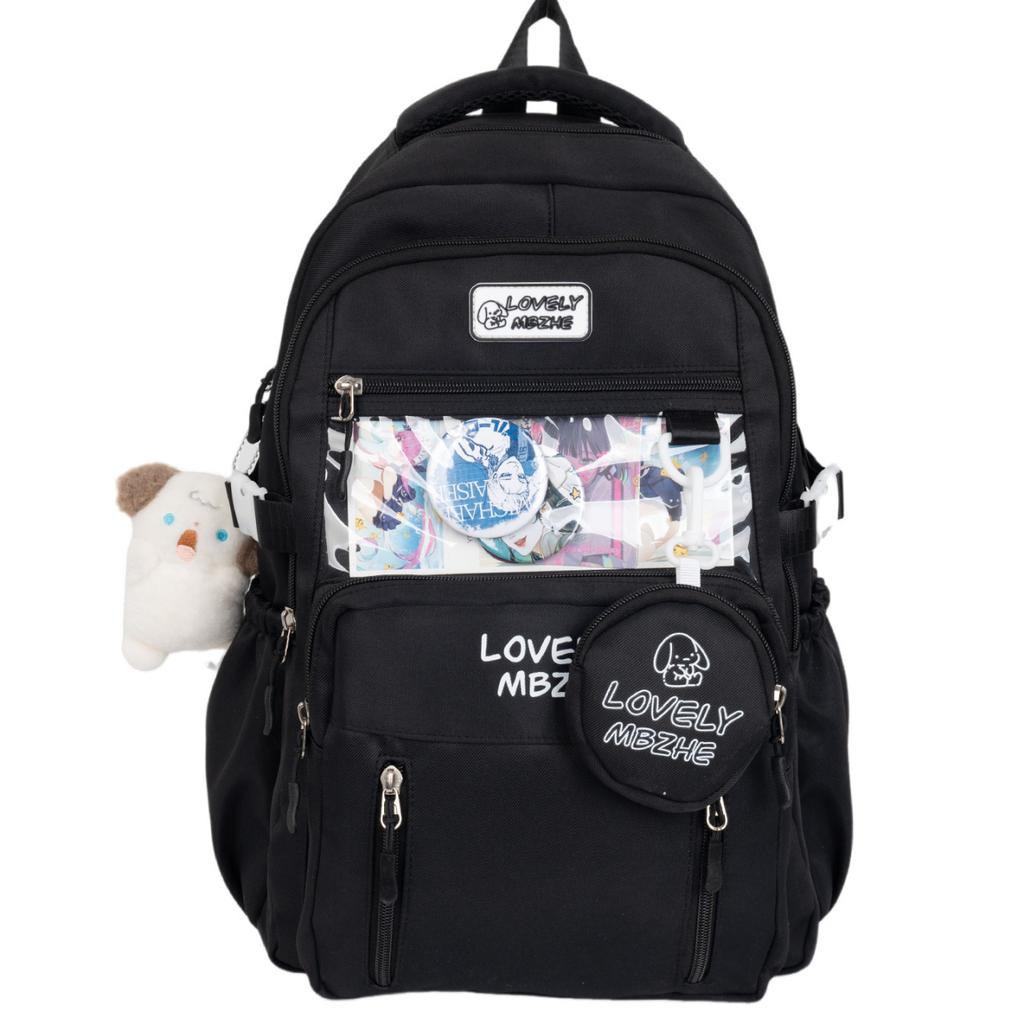 Japanese girl ins bag large capacity two-dimensional fashion backpack youth campus primary and secondary school student schoolbag