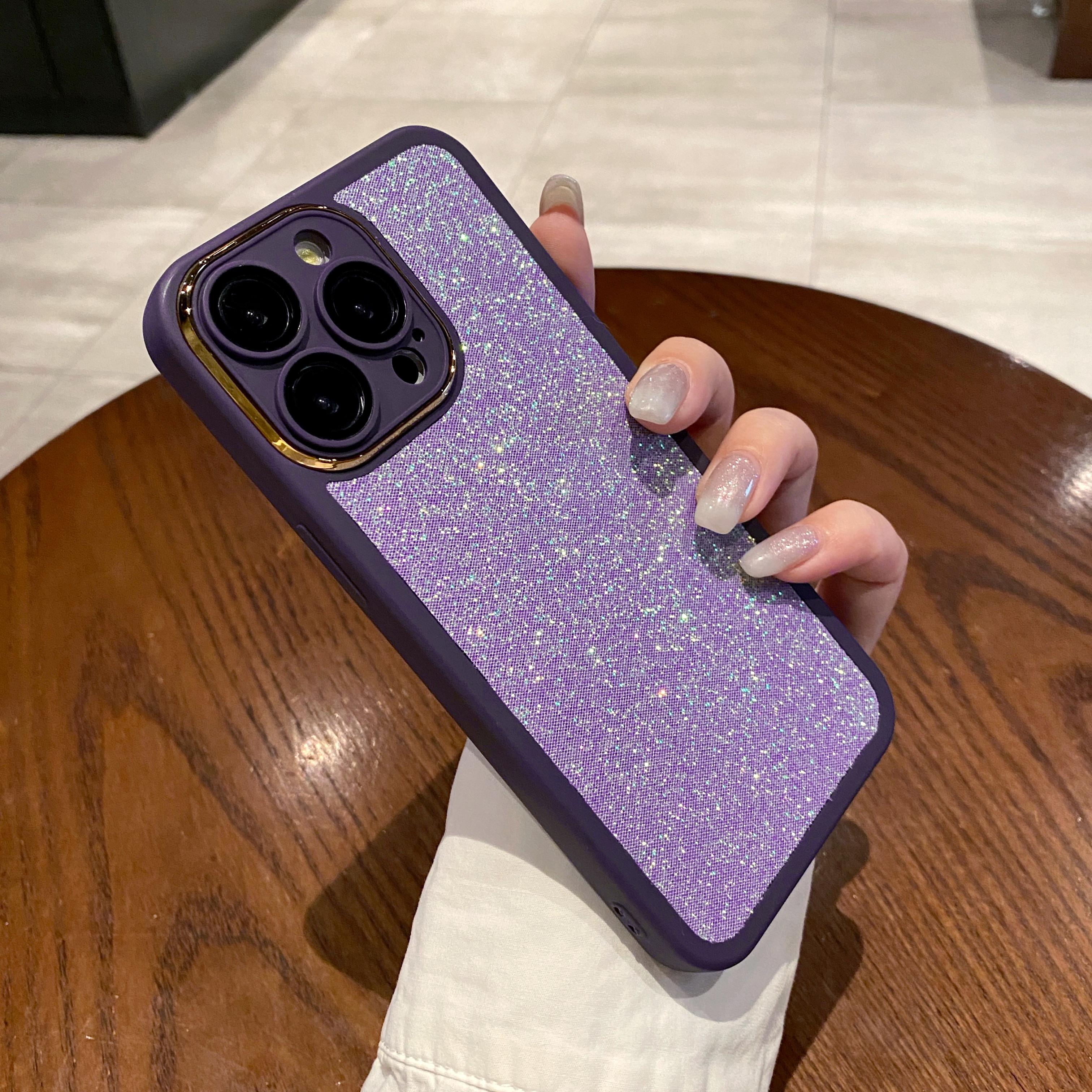 

Розкішне покриття Bling Glitter Rhinestones Gem Diamond Phone Case For iPhone 15 13 12 11 14 Pro Max Camera Protection Soft Cover For iPhone 13ProMax