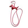 Cute Puppy Back Clip Phone Lanyard PU Leather Phone Crossbody Strap  Girl Gifts