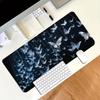 Glowing Blue Butterfly Fantasy Mouse Pad Smooth Thick Rubber Keyboard Desk Mat For Gaming Laptop Computer Desktop Peripherals