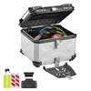 Motorcycle Top Case 55L Universal Aluminum Hard Motorcycle Tail Case