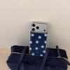 Blue Point Protection Phone Case Pendant For Iphone 17 17Pro 17ProMax 16Pro 13 14 15 16 Pro Max 15Pro 14ProMax Cover Fundas
