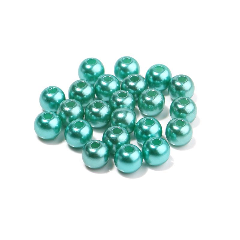 10-1000pcs ABS Imitation Pearl Beads Round Loose Spacer Beads For Jewelry Making Diy Necklace Bracelet Charm Jewelry Finding