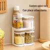 Xitianlong Kitchen Spice Jar Set with Double Rack