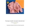 Baby Quilted Long-Sleeve Top: Unisex Three-Layer Autumn/Winter Underwear Pajamas
