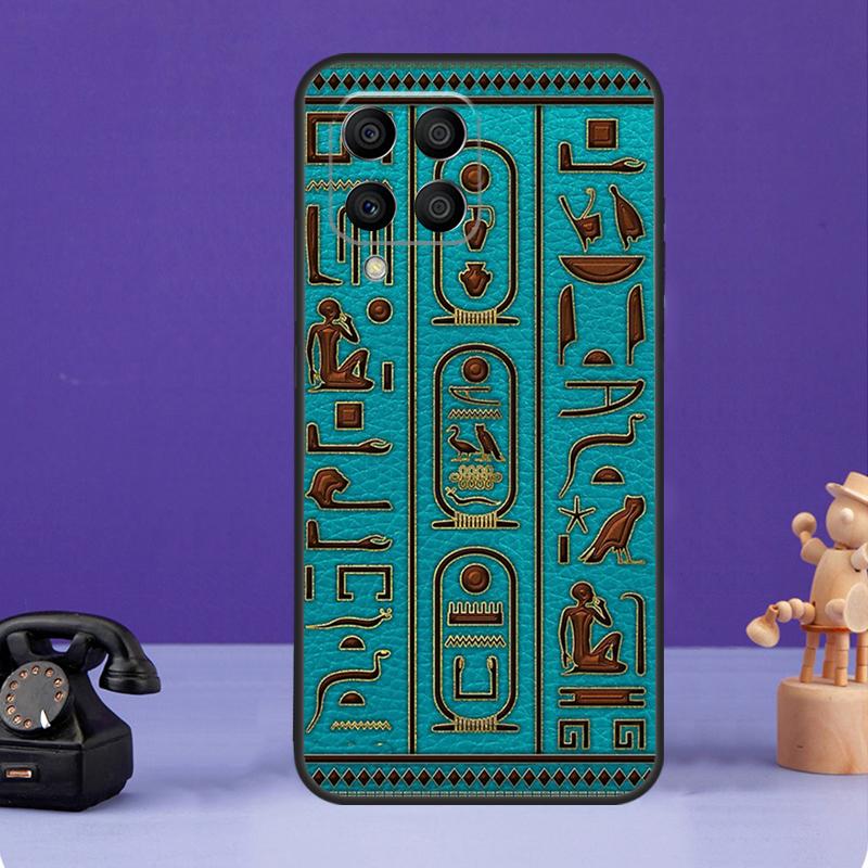 Sacred Eye of Horus Egypt Fresco Case For Samsung Galaxy M34 M13 M53 M51 M31 M11 M14 M54 M12 M32 M52 M16 M36 M56 M15 M35 M55