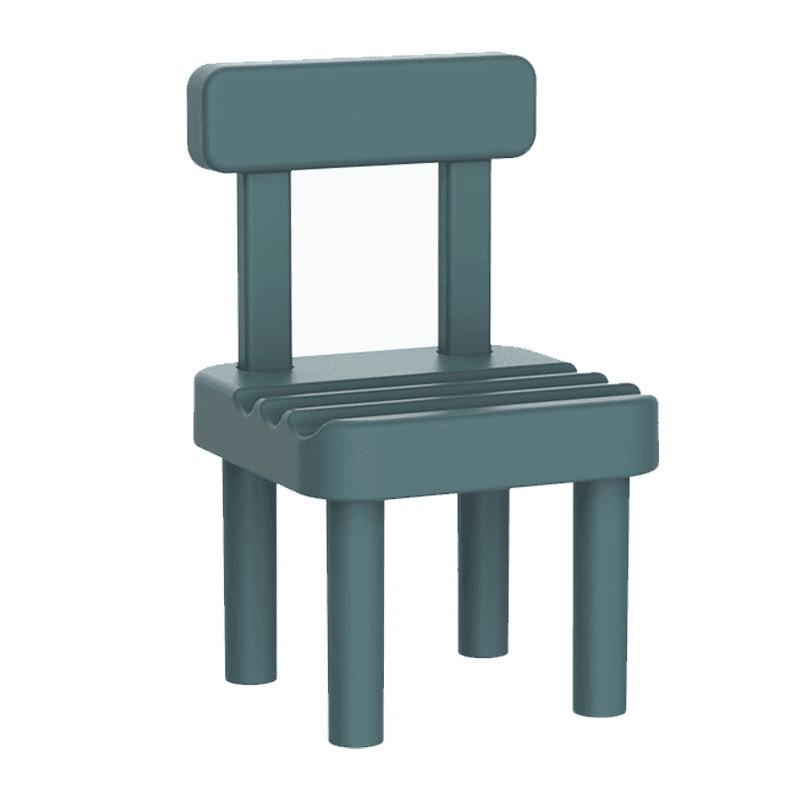 Cute Cartoon Phone Holder Chair with Floor-Standing Ornament Base