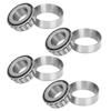 4Pcs 32205 7505E Bearings Tapered Roller Ball Axletree for Textile Machines Roller Shoes