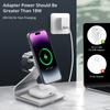 Z Type Metal 3in1 Wireless Charger For Iphone 13/15/14 Pro Max Fast Macsafe Wireless Chargers For Apple Watch 8/airpods 2
