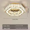 Luxury LED Crystal Ceiling Lamp for Living Room, Bedroom, and Corridor