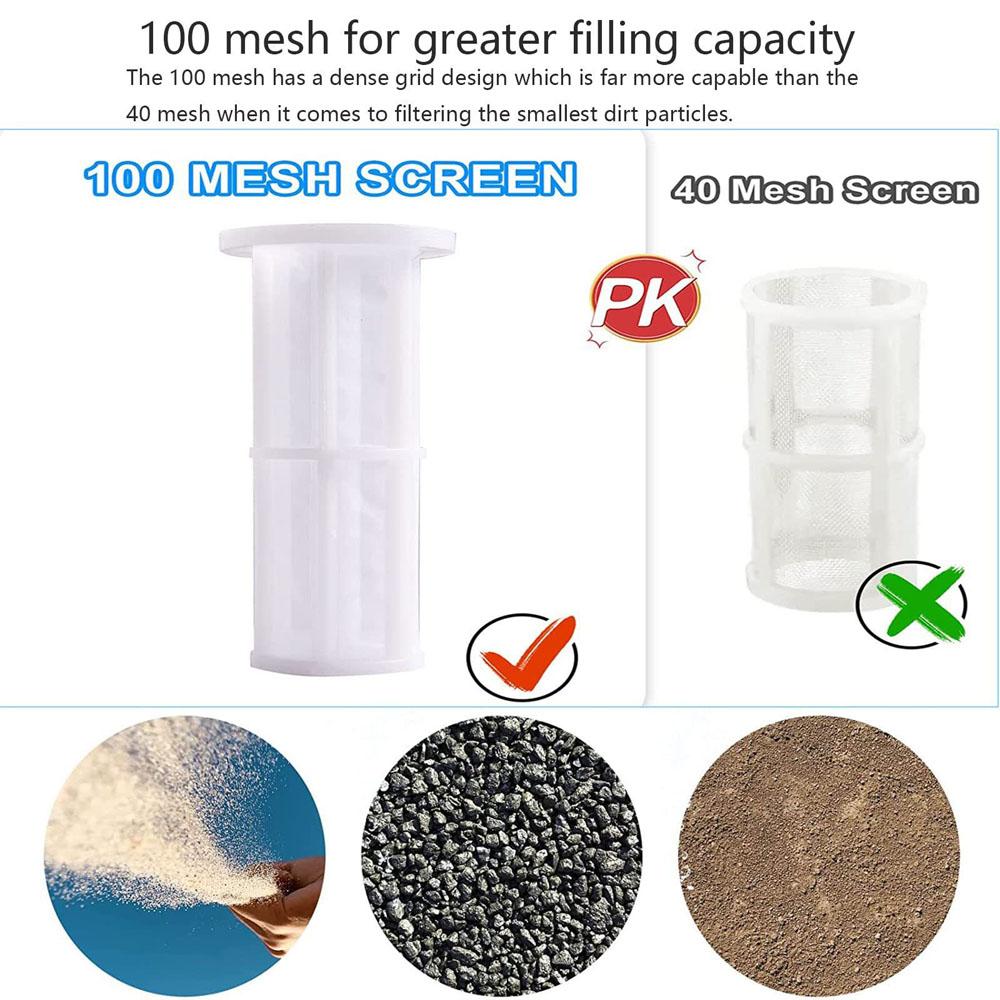 Garden Hose Inlet Filter Inline Water Pressure Washer Washing Machine Sediment~