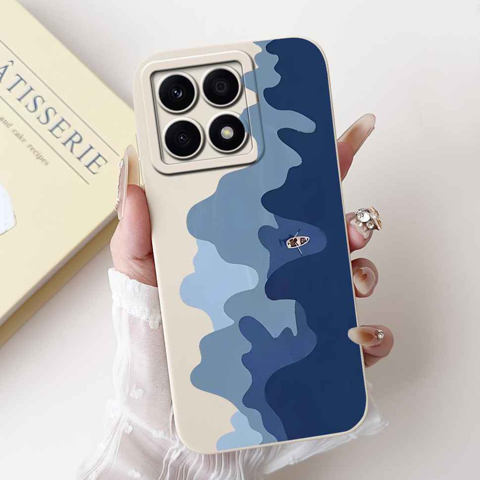 For Honor X8a 4G CRT-LX1 Case Cute Butterfly Luxury Flower Soft Silicone Cover For Huawei HonorX8a X8A CRT-LX2 6.7" Bumper Shell