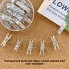 Transparent Clips, Thumbtacks, I-shaped Nails, Non-damaging Paper, Cork Board, Felt, Photo Wall Decoration, Thumbtacks, Pins