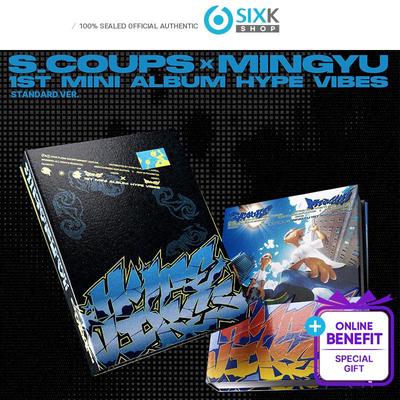 [Pre-order] S.COUPS X MINGYU() - 1ST MINI ALBUM [HYPE VIBES] (+Online Benefit)