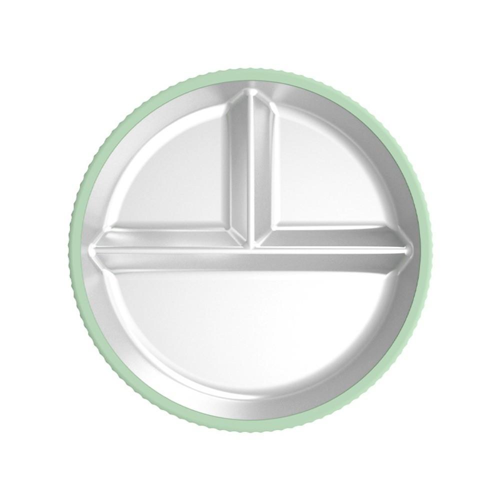 

Детские тарелки из нержавеющей стали 304 с силиконовой присоской, детские миски для кормления для малышей