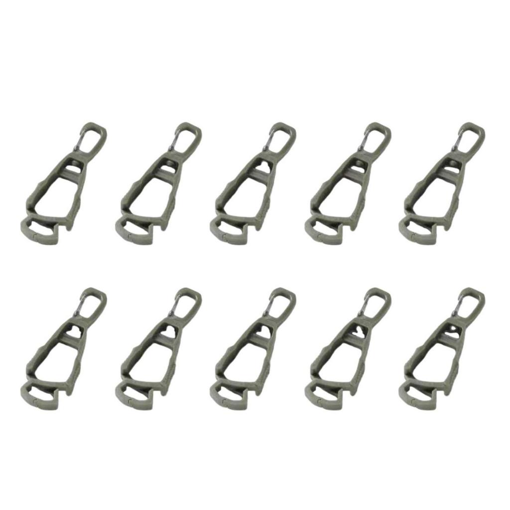 10-Pack Plastic Anti-Loss Glove Clips for Construction and Outdoor Work