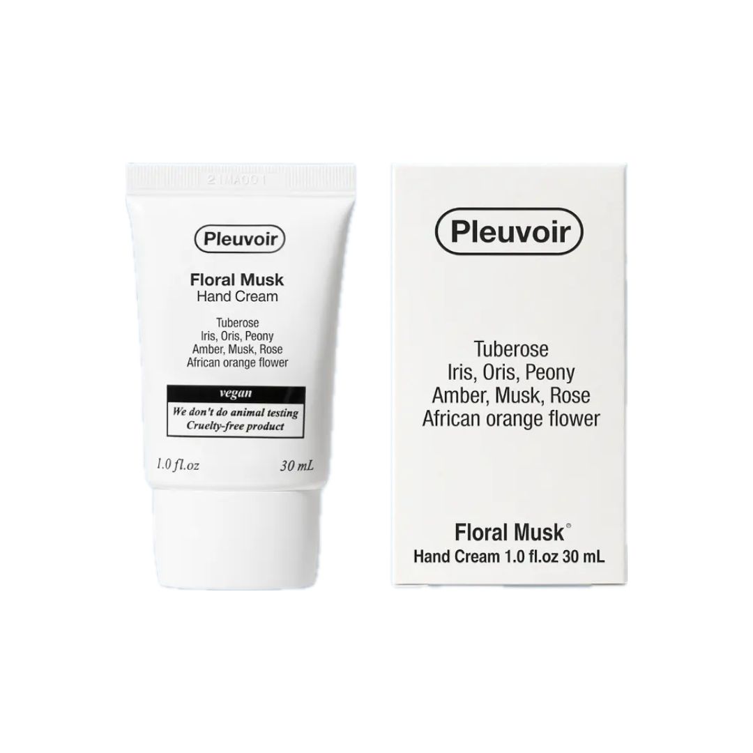 Pleuvoir Vegan Hand Cream 30ml Floral Musk