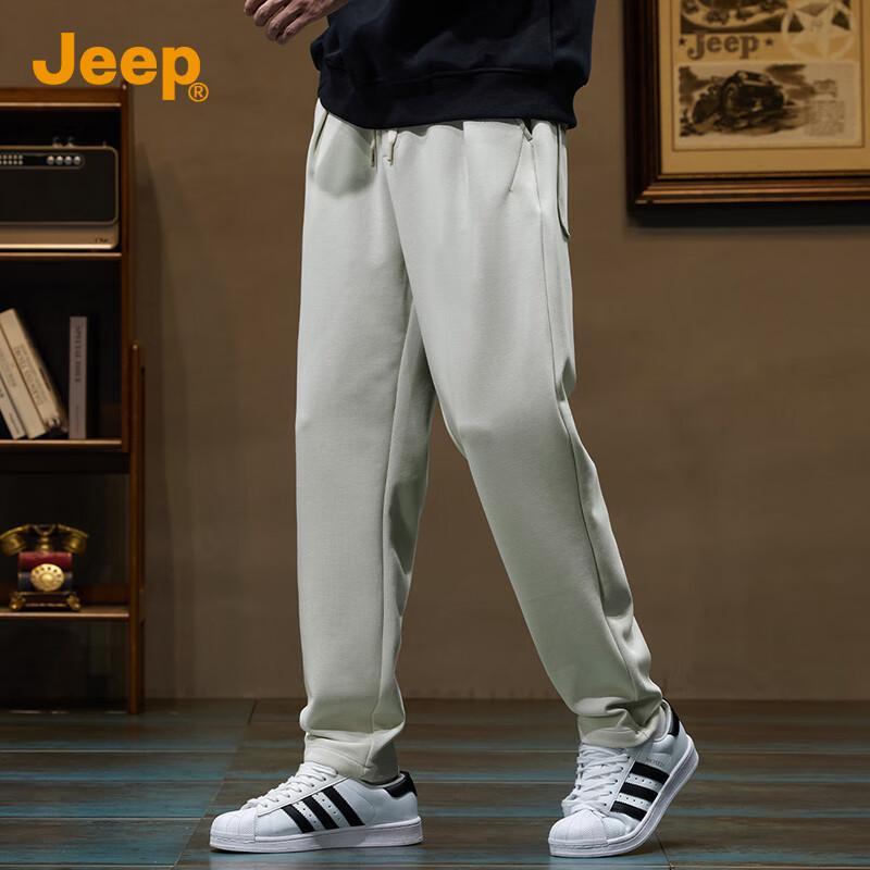 JEEP Men's Multi-Pocket Loose Fit Straight Leg Casual Pants