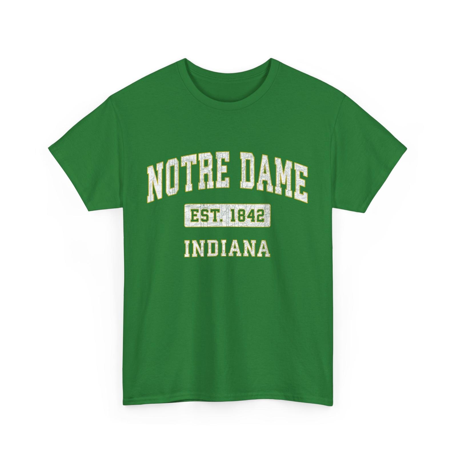 Notre Dame Indiana IN Vintage Athletic Sports Design T-Shirt XXXXL