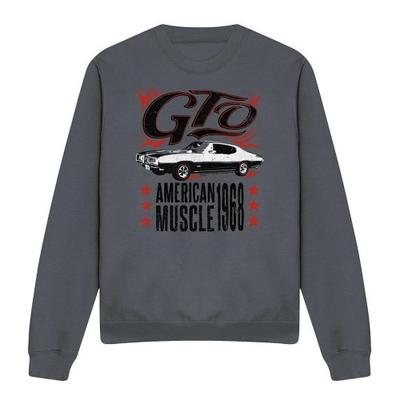 Pontiac Unisex Adult GTO Flames Sweatshirt