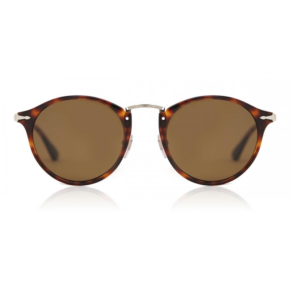 

Persol Po3166s Calligrapher Polarized 24 57 Unisex Sunglasses Havana/51