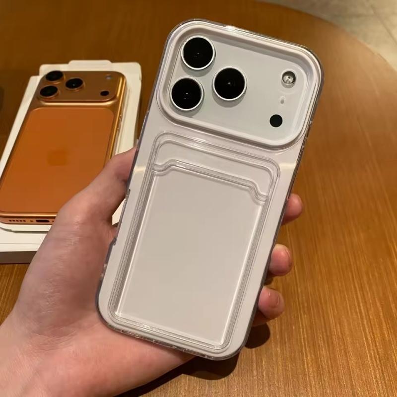 

Роскошный чехол-сумка 2-в-1 с держателем для фотокарточек для iPhone 17 Air 11 12 13 14 15 16 Pro Max Plus, конфетного цвета, мягкий, ударопрочный iPhone 17 Pro Max белый