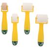 4Pcs Wallpaper Seam Roller Tool Plastic Handle Pressure Wheel for Wall Paper Vinyl Film Automotive Sound Insulation DIY Home