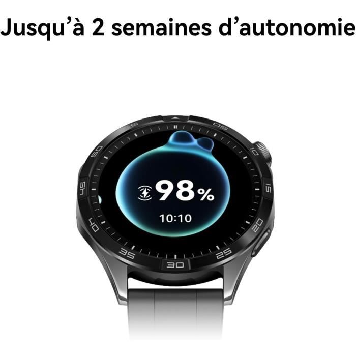 HUAWEI Watch GT 4,41MM,Montre Connectée,iOS&Android,Boîtier En Acier Inoxydable,Jusqu'à 7 Jours d'autonomie,Gestion Des Calories,