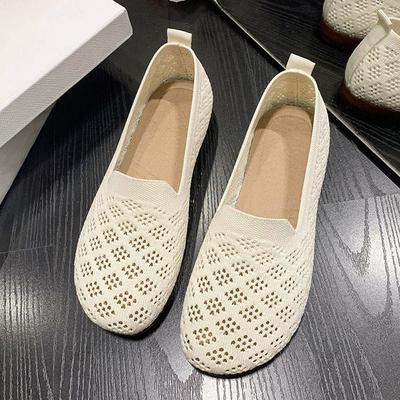 Țesături din plasă de vară Pantofi respirabili pentru femei Pantofi pentru femei, dantelă, pantofi pentru petrecere a timpului liber, pantofi pentru mamă, pantofi confort ocazional, ușoare