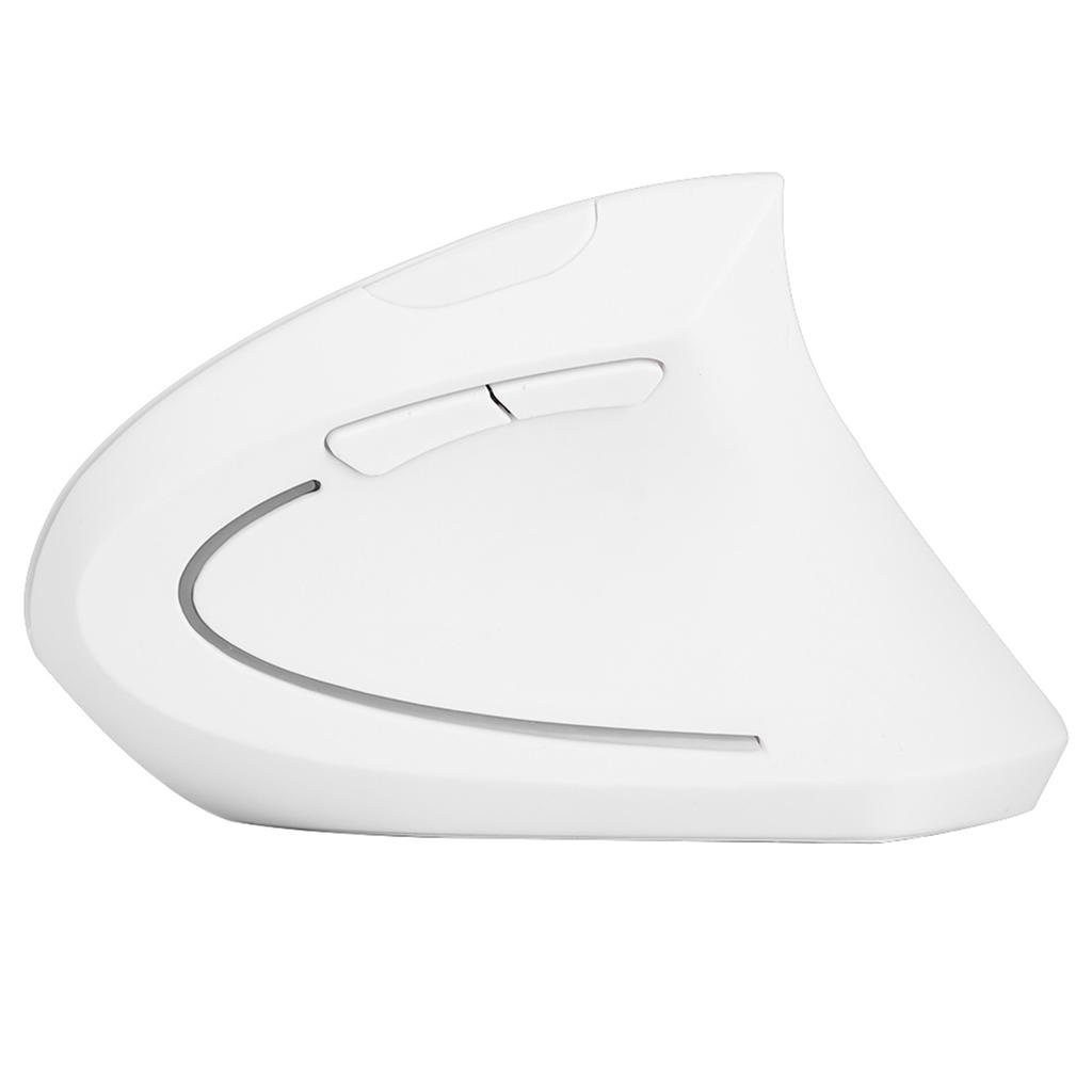 2.4GHz Optical 1600DPI Wireless Ergonomic Vertical Gaming Mouse NOn delay for pc  Laptop Black