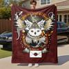 1pc Harry Potter owl Outdoor Flannel Throw Blanket All Season Soft Warmth,Home Decor 1031186