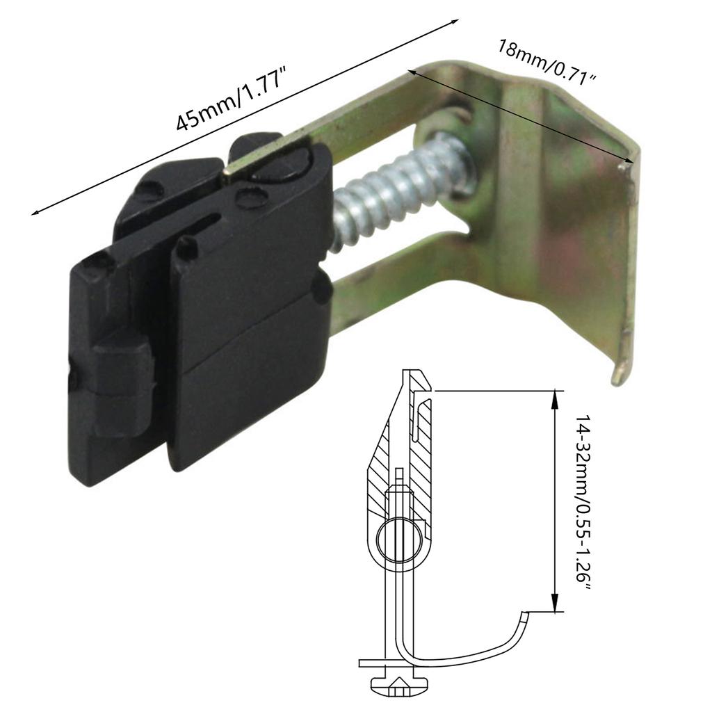 Set mit 10 Spülbecken-Montagebeschlägen Praktische Spülbecken-Montagelösung Spülbecken-Montageset für Küchen- und Badezimmerinstallation