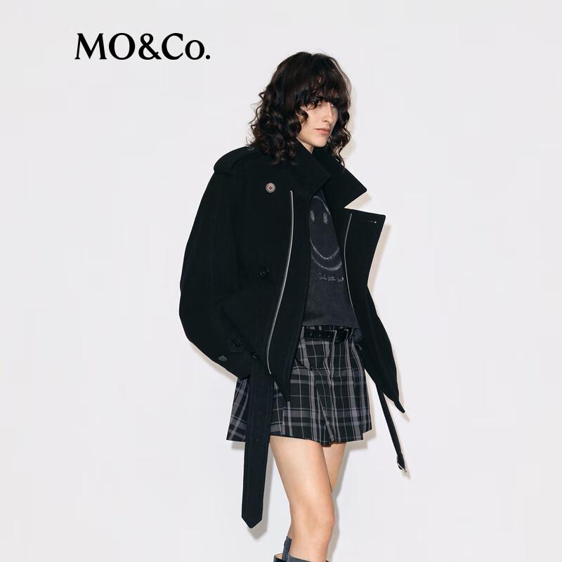 MO&Co. Wool Cashmere Blend Cardigan