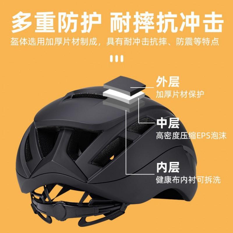 Adjustable Fit Cycling Helmet With Comfort Padding Mountain Road Bike Riders Unisex Adult Half PC EPS Safety Gear