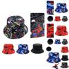 European And American Spider-man Cartoon Printed Cotton Fisherman Hat Sun Hat