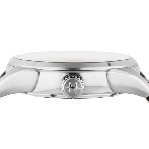 [HAMILTON] Hamilton Jazzmaster H32635521 Men's Watch with Ivory Dial