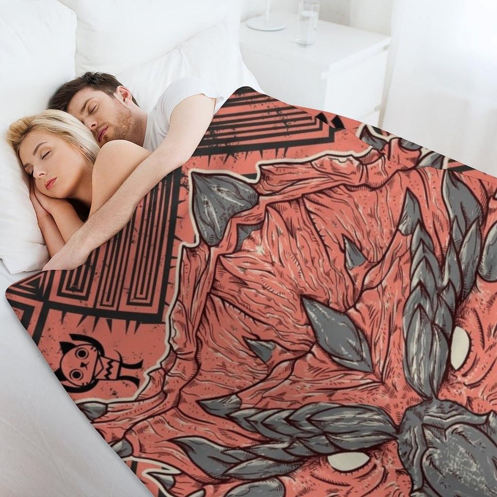 Hunting Club: Rathalos Throw Blanket Designers Beautifuls Baby Picnic Blankets