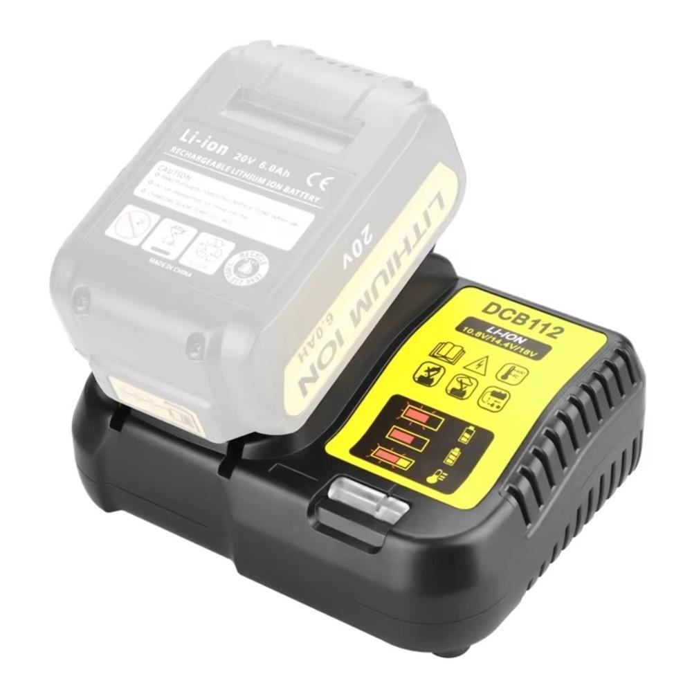 DCB112 Lithium Battery Charger For DeWalt Battery Fast charging dock Repalcement