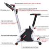 Blau/Rote LED-Anzeige Fahrrad Heimtrainer Heimtrainer Cardio-Tool Heim-Indoor-Cycling-Trainer Stationäres Bodybuilding-Fitnessgerät